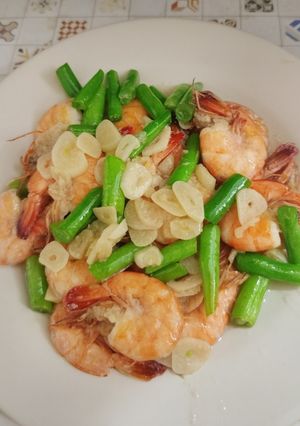 Foto resep Tumis Udang Buncis