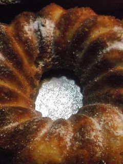 Una foto de Bizcocho de manzana