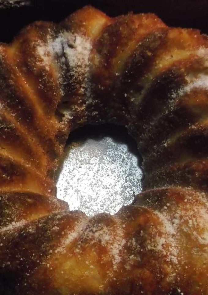 Una foto de Bizcocho de manzana