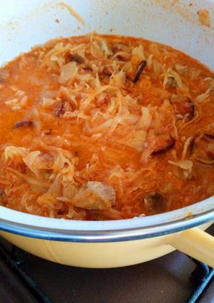Húsos káposzta recept fotója