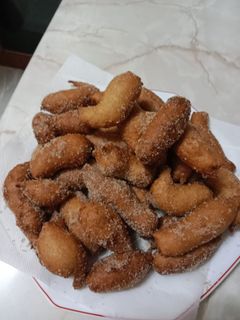 Una foto de Buñuelos de manzana