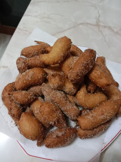 Una foto de Buñuelos de manzana