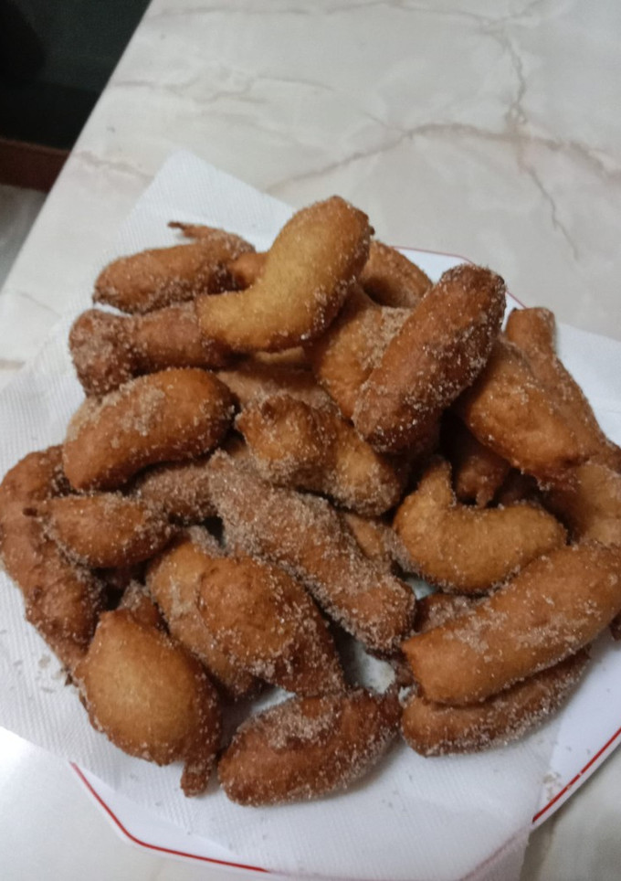 Una foto de Buñuelos de manzana