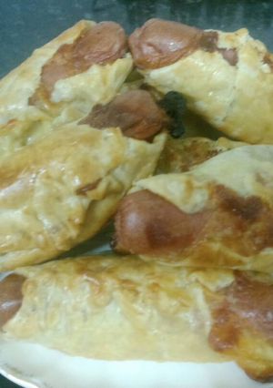 Una foto de Empanadas de frankfurters