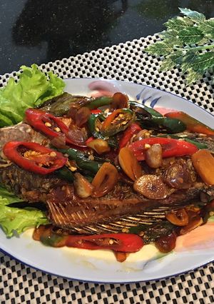 Foto resep Ikan nila bumbu kecap cabe