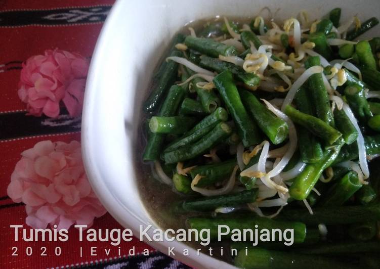 Tumis Tauge Kacang Panjang