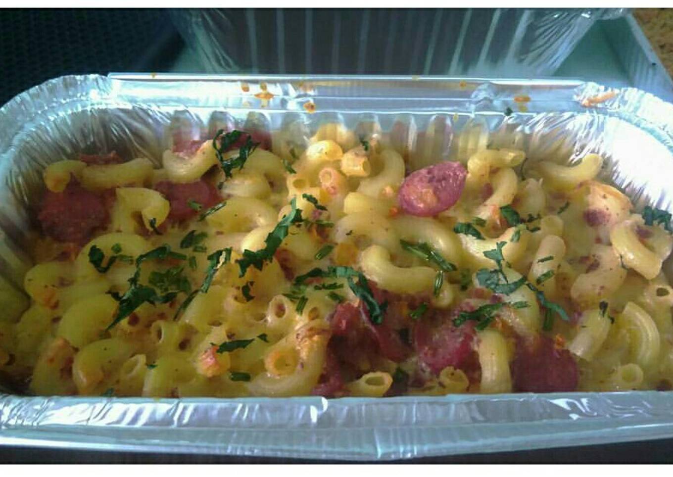 Makaroni panggang tanpa keju