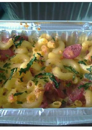 Foto resep Makaroni panggang tanpa keju