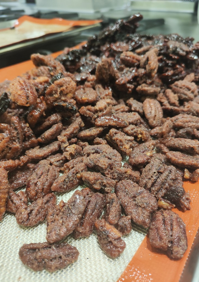 Una foto de Nueces caramelizadas