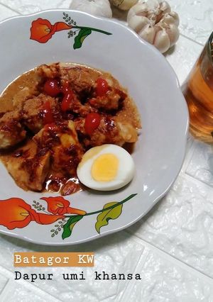 Foto resep Tahu walik kuah kacang