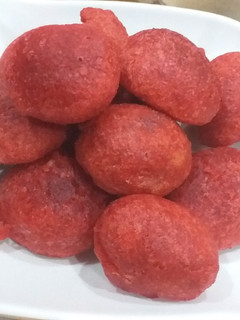 Red Velvet Puff Puff ainihin hoton girkin