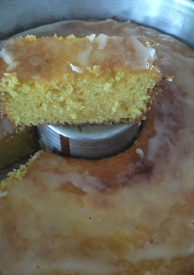 Una foto de Budín de mandarinas en licuadora (otra receta)