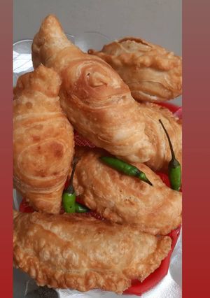Foto resep Karipap pusing a.k.a chicken curry puff