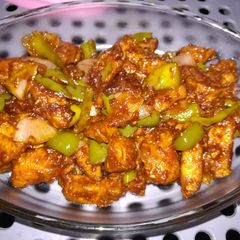 A picture of Chicken Manchurian.