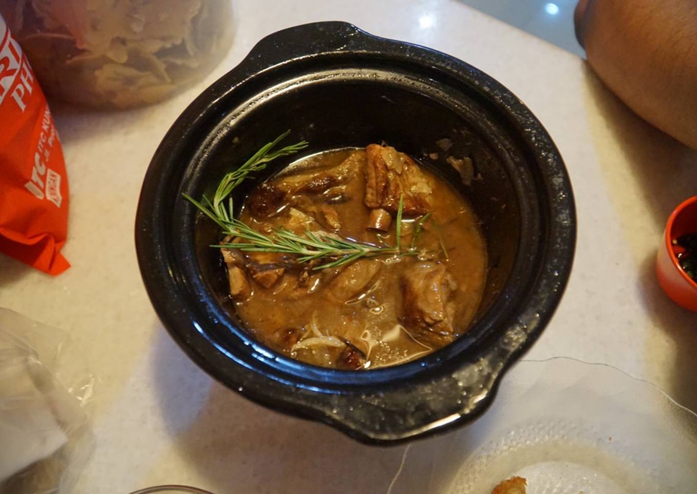 Iga Babi Worchester Sauce Slowcooker