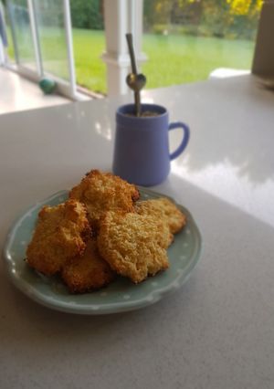 Una foto de Galletas de coco