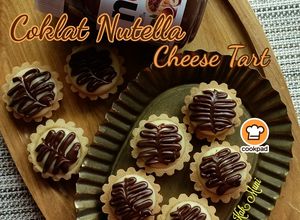 Gambar Coklat Nutella Cheese Tart