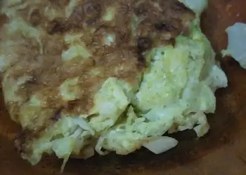 Mudah Cepat Memasak Omlete Kol Ala Warung