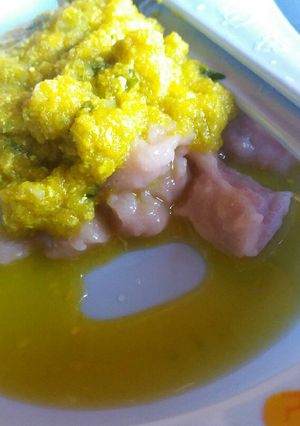 Foto resep Mpasi 6m+ Bubur merah sup tebuku