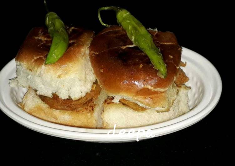 Simple Way to Make Speedy Vada pav