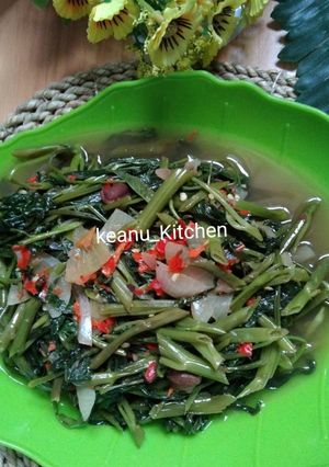 Foto resep 192. Kangkung Asem Pedas