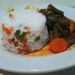 A picture of Vegetables rice.