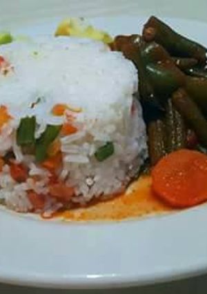 A picture of Vegetables rice.