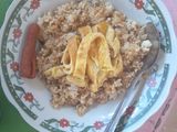 Nasi goreng sosis