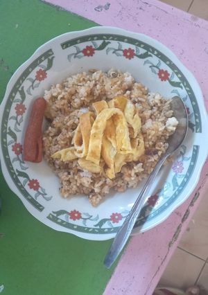 Foto resep Nasi goreng sosis