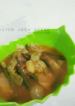 Foto resep Sayur Asem Ndeso