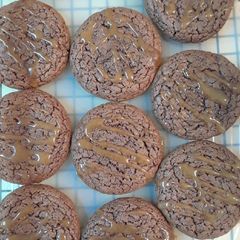 A picture of Brownie Bite Cookies.