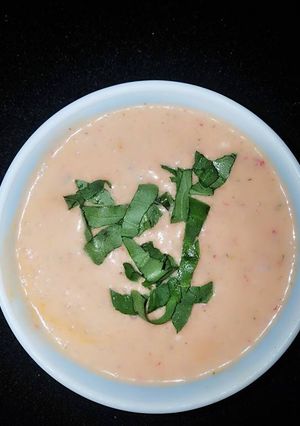 लाल मिर्च और दही की चटनी (Lal mirch or dahi ki chutney recipe in hindi) रेसिपी मुख्य फोटो
