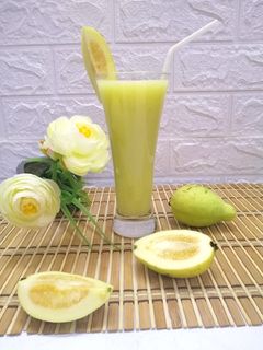 صورة لوصفة عصير جوافه طازج 🍐🍸