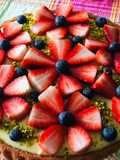 Erdbeertorte mit Pudding