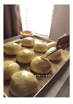 Foto resep Vegan bun / roti tanpa dairy products