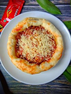 Foto resep Pizza Tanpa Ulen (versi pake teflon)