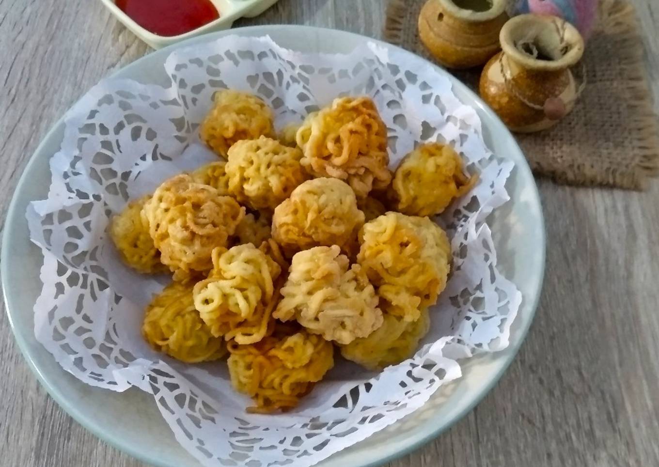 Resep Pop corn mie Anti Gagal