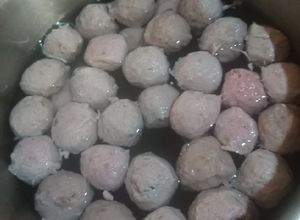 Foto resep Bakwan atau bakso daging sapi
