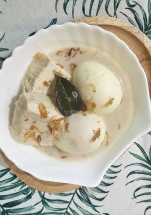 Foto resep 319. Opor Telur Tahu