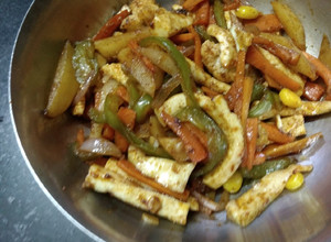 A picture of Mix veg Stir fry.