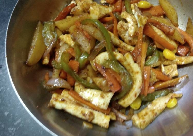 Recipe of Award-winning Mix veg Stir fry