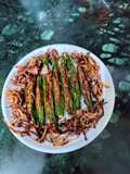 Stuffed Masala Bhindi/Okra/Lady's finger With Birista