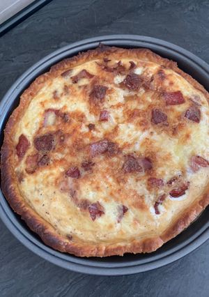 Una foto de 🇫🇷 🇩🇪 Quiche Lorraine🇫🇷 🇩🇪
