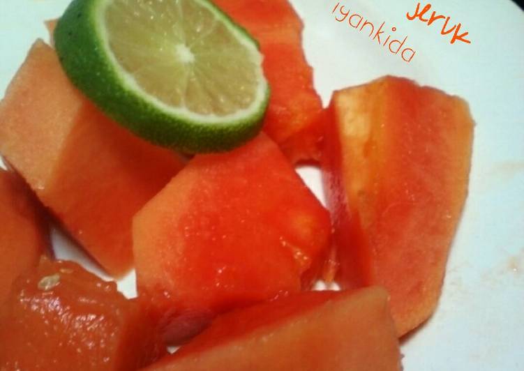Resep Pepaya jeruk, Lezat