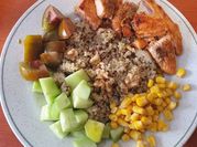 Una foto de poke bowl quinoa