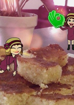 صورة لوصفة البسبوسة السهله واللذيذه