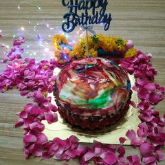 A picture of ન્યુટ્રલ જેલ કેક(Neutral jel cake recipe in gujrati).