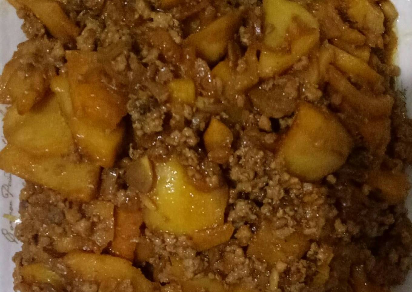 Babi Kentang Kecap