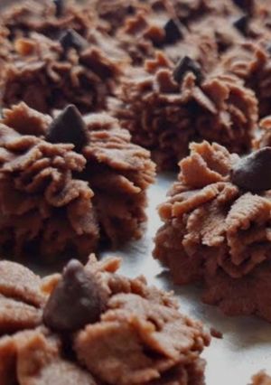 Foto resep Dahlia mocca cookies