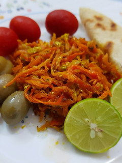 عکسی از دستور املت هویج